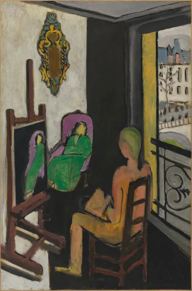 Atölyesindeki Ressam - Henri Matisse
