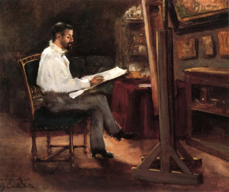Ressam Morot'un Atölyesinde - Gustave Caillebotte