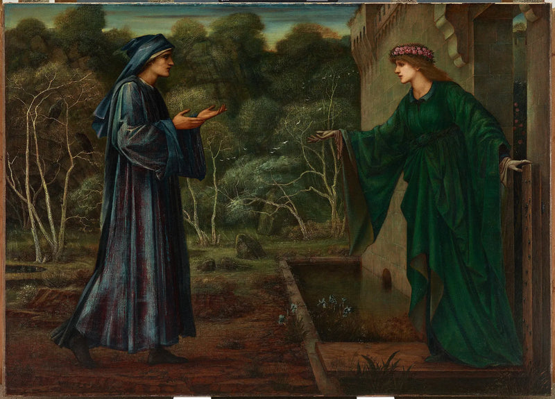 Hacı Kapıda Tembellik - Edward Burne-Jones