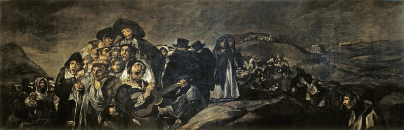 San Isidro'daki Ermitaj'a Hac - Francisco de Goya