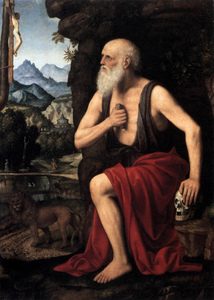 Aziz Jerome İlahisi - Bernardino Luini