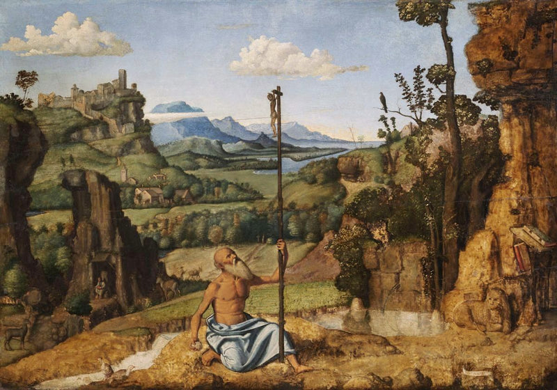 Çölde Saint Jerome İlahisi - Cima da Conegliano