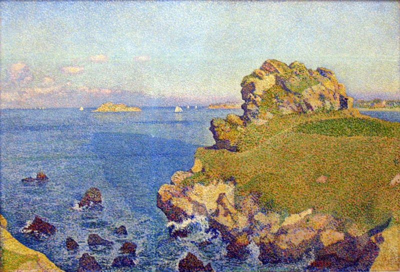 Per-Kiridy yüksek gelirde, 1889 - Theo van Rysselberghe