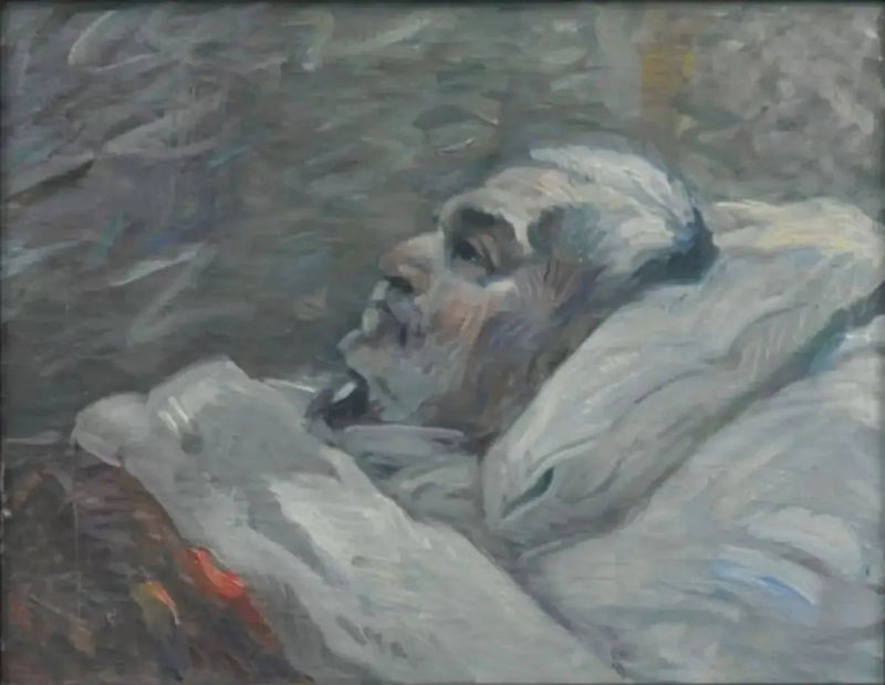Hasta Yatakta Baba I - Franz Marc