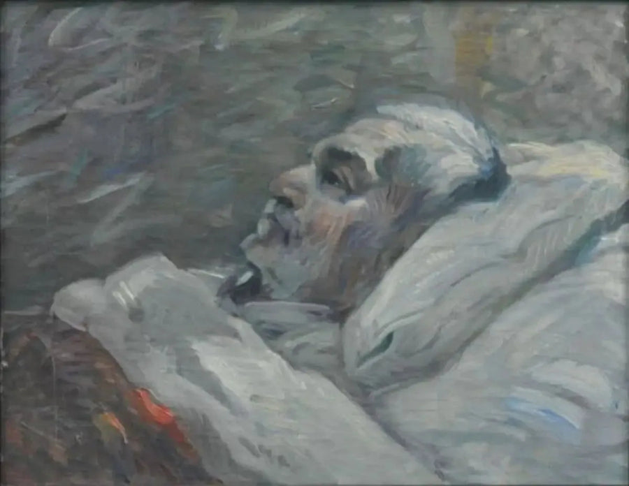 Hasta Yatakta Baba I - Franz Marc