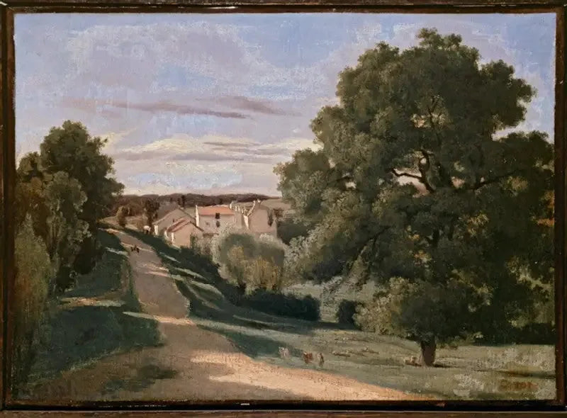 Küçük Chaville - Jean-Baptiste Camille Corot