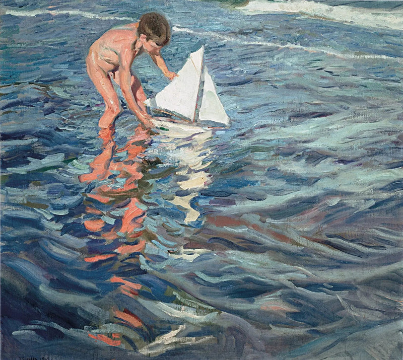 Küçük Yelkenli - Joaquín Sorolla