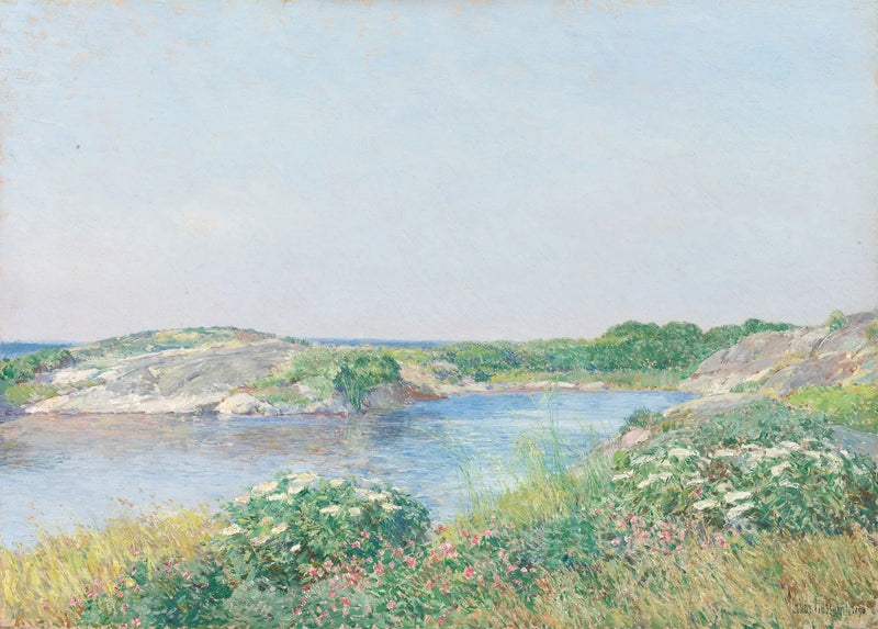 Küçük Gölet, Appledore - Childe Hassam