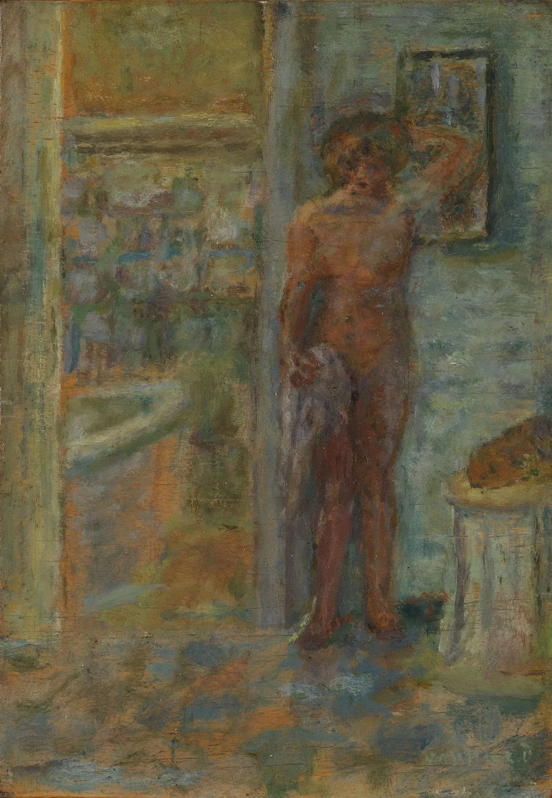 Aynadaki küçük çıplak - Pierre Bonnard