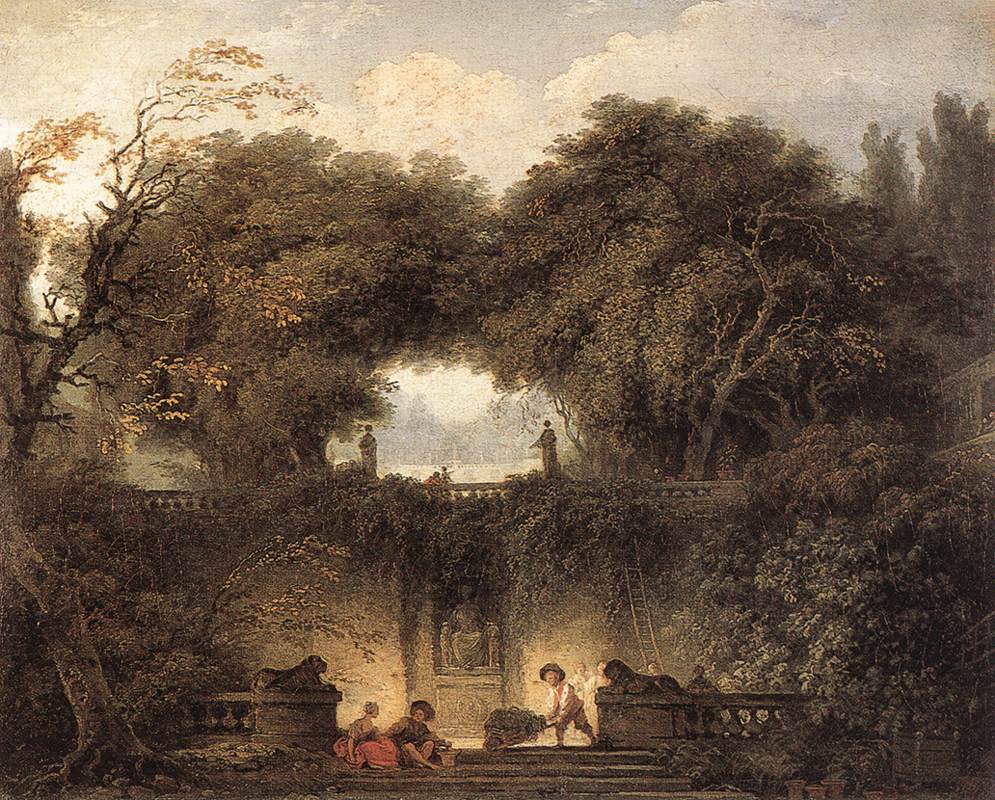 Le Petit Parc - Jean-Honoré Fragonard