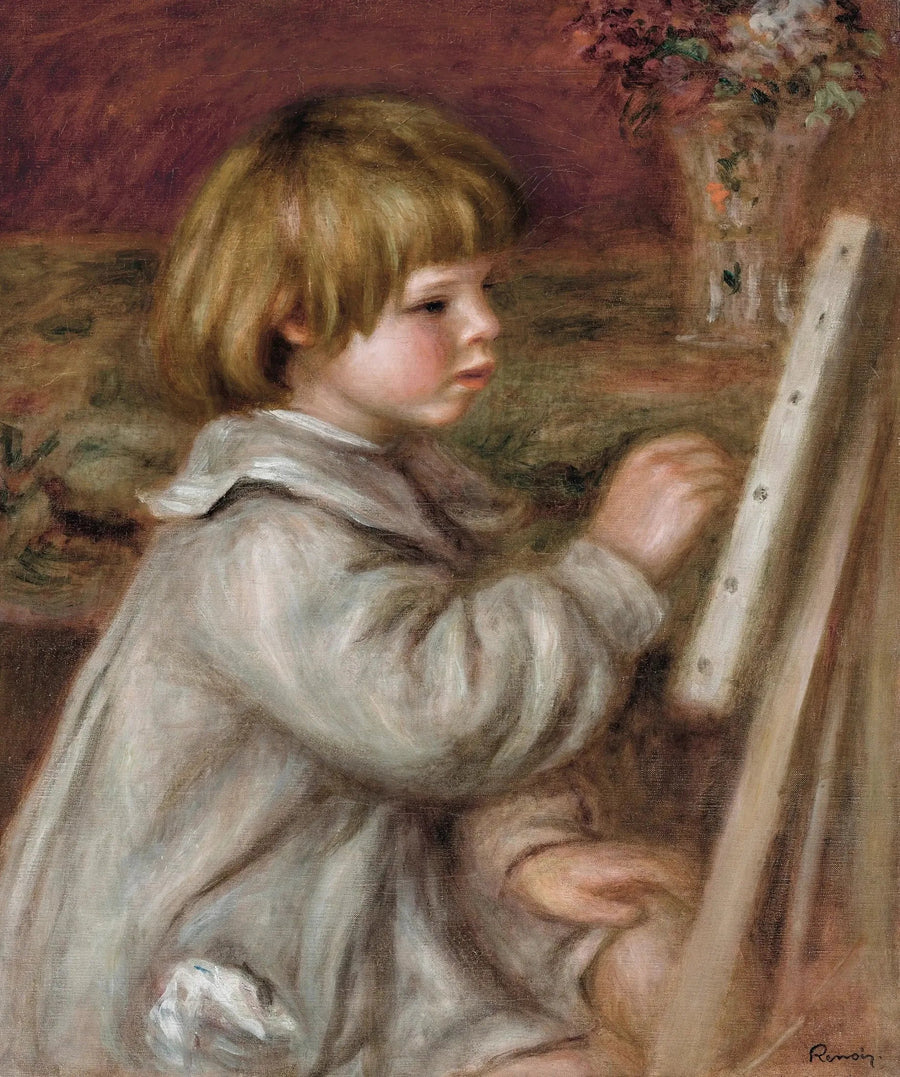 Küçük Ressam (Claude Renoir) - Pierre-Auguste Renoir