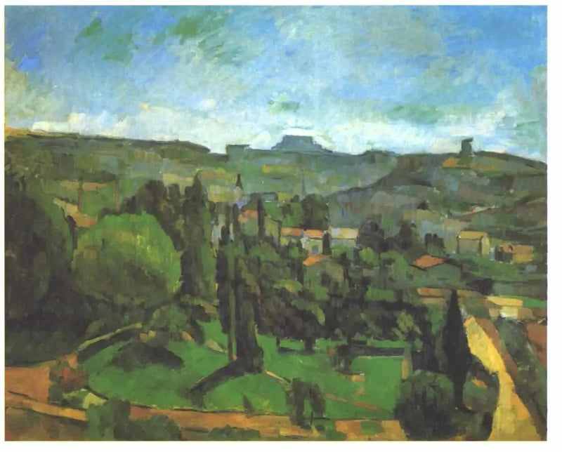 Kralın Havanı, Bellevue'den Görünüm - Paul Cézanne