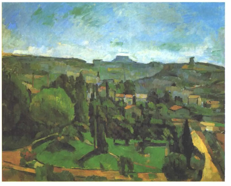 Kralın Havanı, Bellevue'den Görünüm - Paul Cézanne