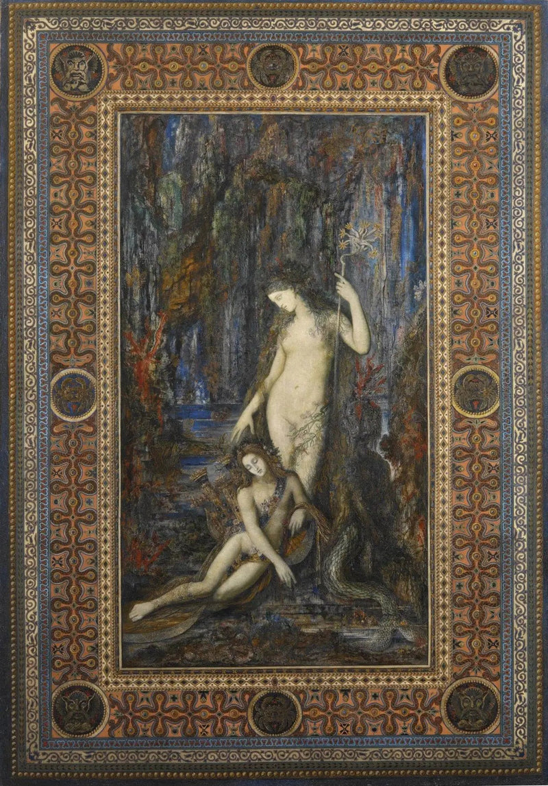 Şair ve Denizkızı - Gustave Moreau