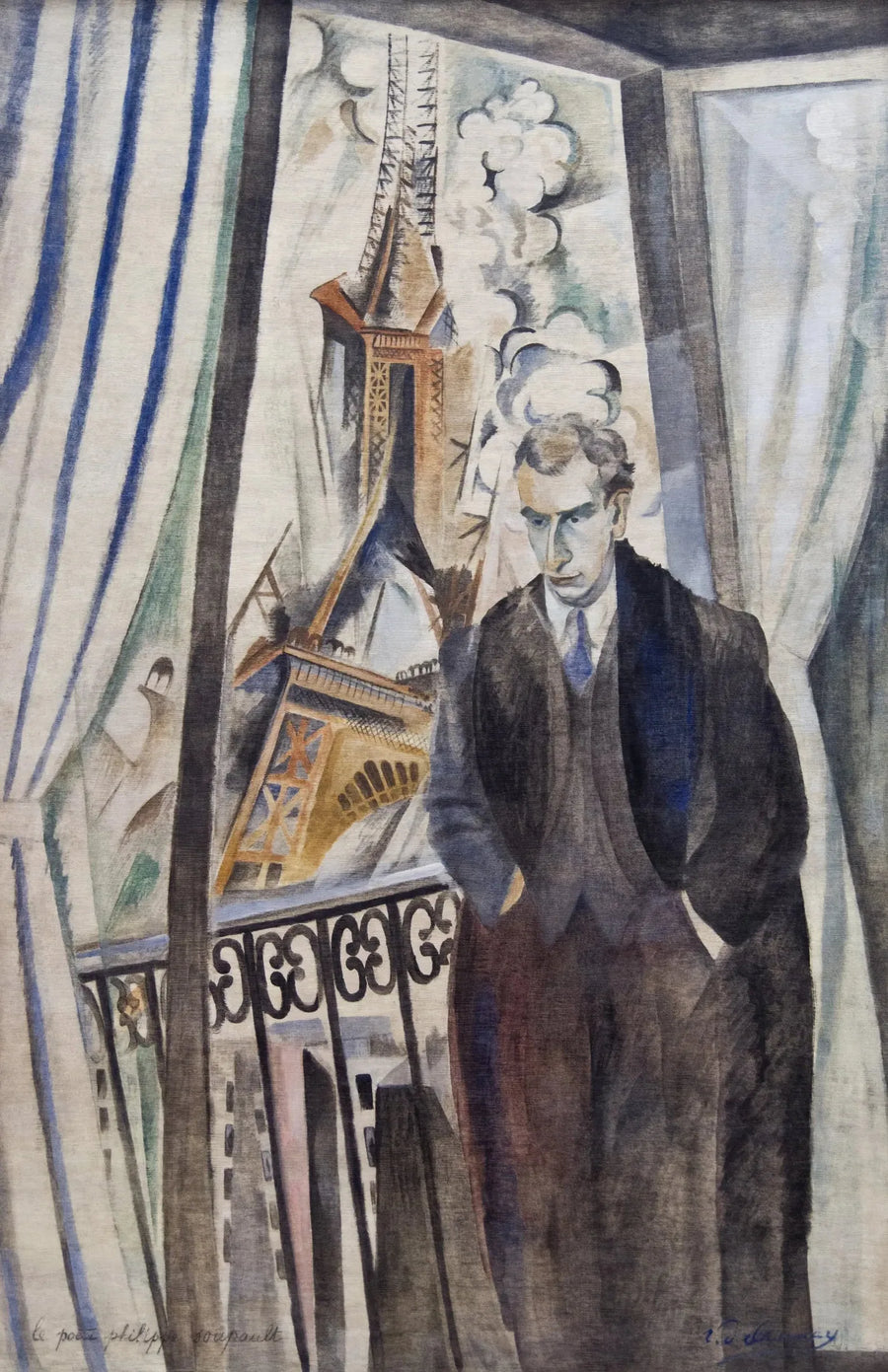Şair Philippe Soupault - Robert Delaunay