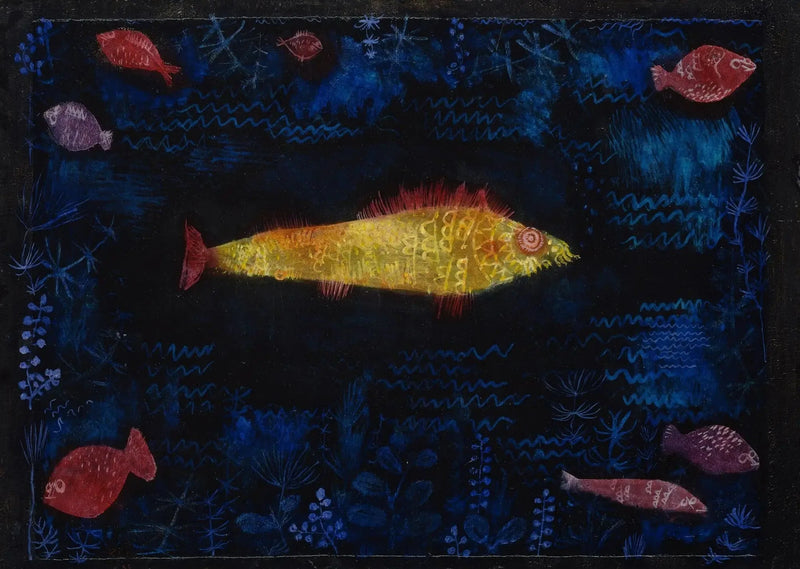 Kırmızı balık - Paul Klee