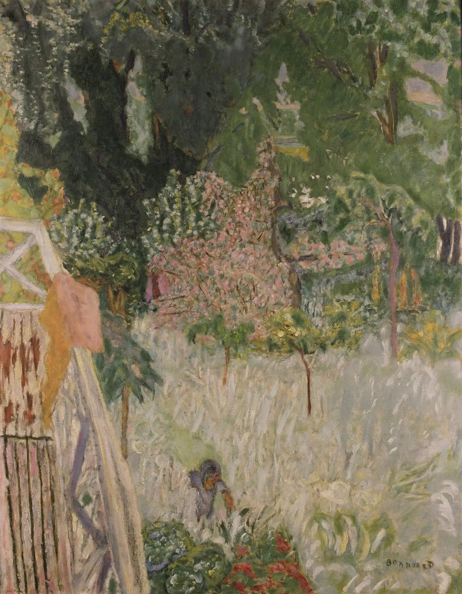 Çiçek Açan Elma Ağacı - Pierre Bonnard