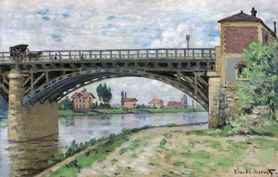 Argenteuil Köprüsü - Claude Monet
