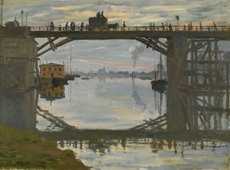 Ahşap Köprü - Claude Monet