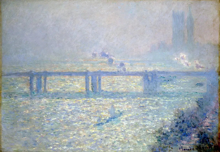 Charing Cross Köprüsü - Claude Monet