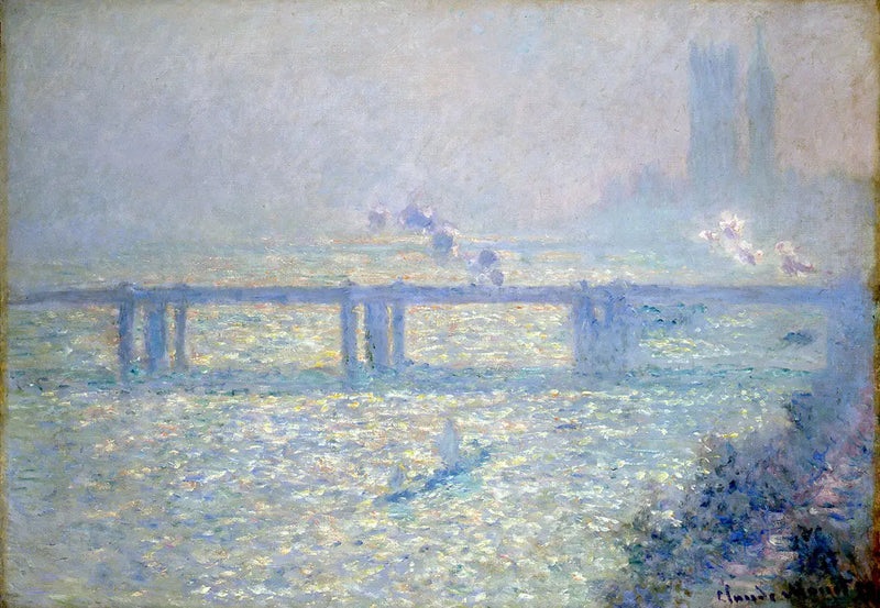 Charing Cross Köprüsü - Claude Monet