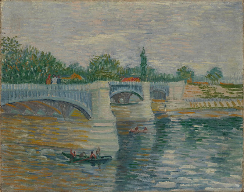 Courbevoie Köprüsü - Vincent van Gogh