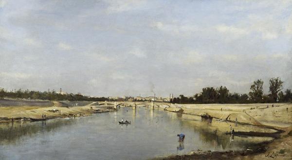 Paris yakınlarındaki Alma Köprüsü - Stanislas Lépine