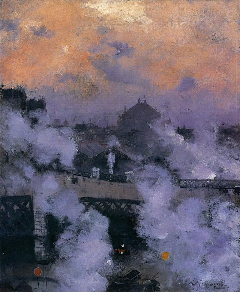 Avrupa Köprüsü gece vakti - Norbert Gœneutte