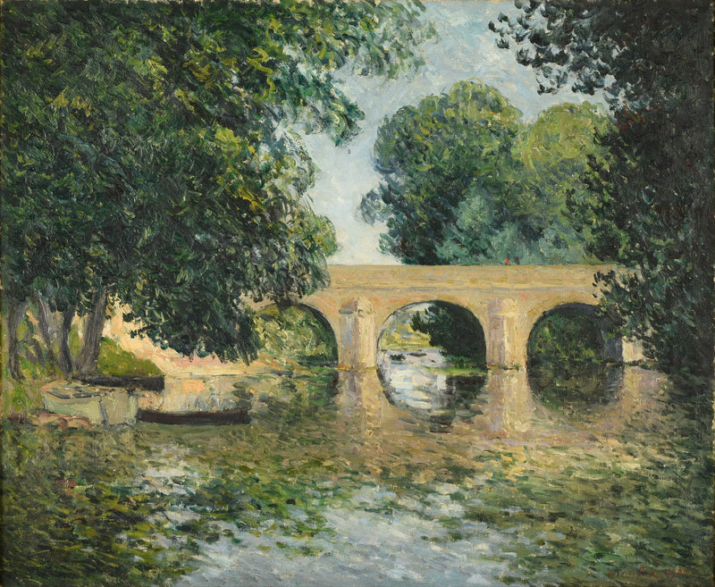 İsle-Adam Köprüsü veya Eski Köprü - Maxime Maufra