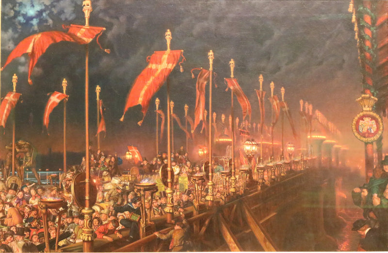 Londra Köprüsü, Prens ve Galler Prensesinin Düğün Akşamı - William Holman Hunt