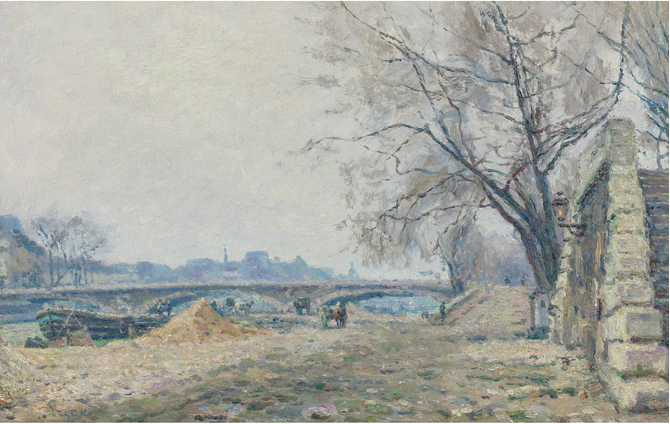 Solférino Köprüsü - Maximilien Luce