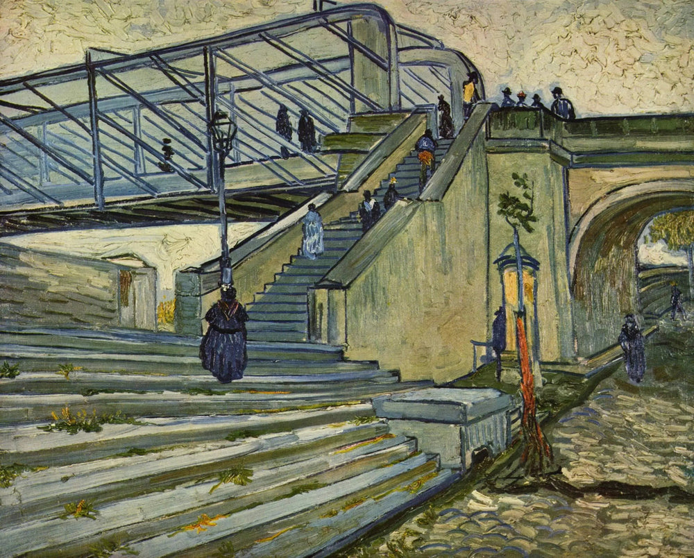 Le Pont de Trinquetaille - Vincent van Gogh image 1 reproduction de peinture à l’huile