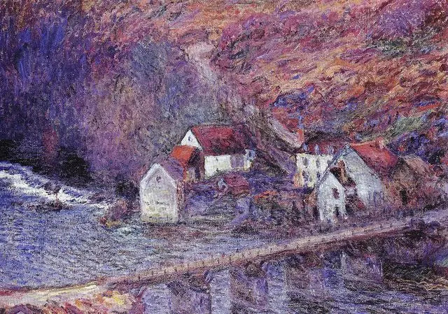 Vervy Köprüsü - Claude Monet