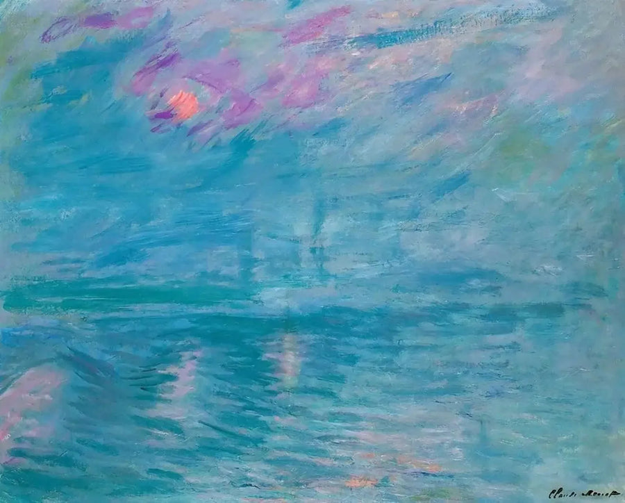 Waterloo Köprüsü - Claude Monet