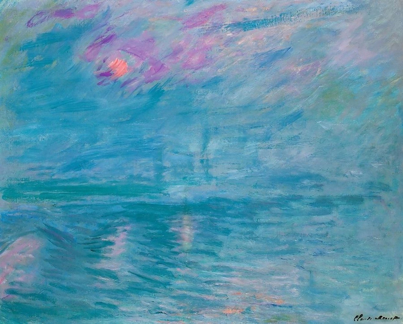 Reproduction du tableau « Le pont de Waterloo - Claude Monet » par Alpha Reproduction en peinture à l’huile