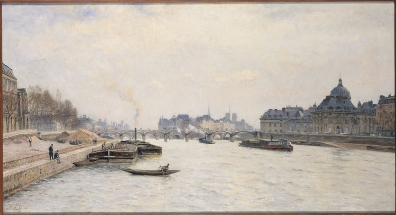 Sanat Köprüsü, Royal Köprü'den Manzara - Stanislas Lépine