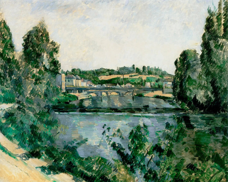 Pontoise'daki Köprü ve Taşkın Kanalı - Paul Cézanne