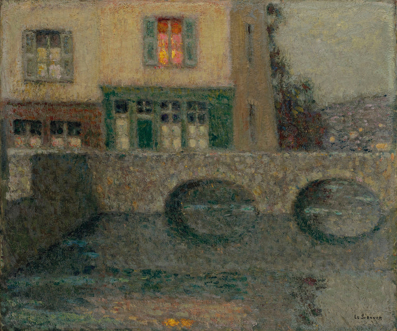 Le Pont - Henri Le Sidaner