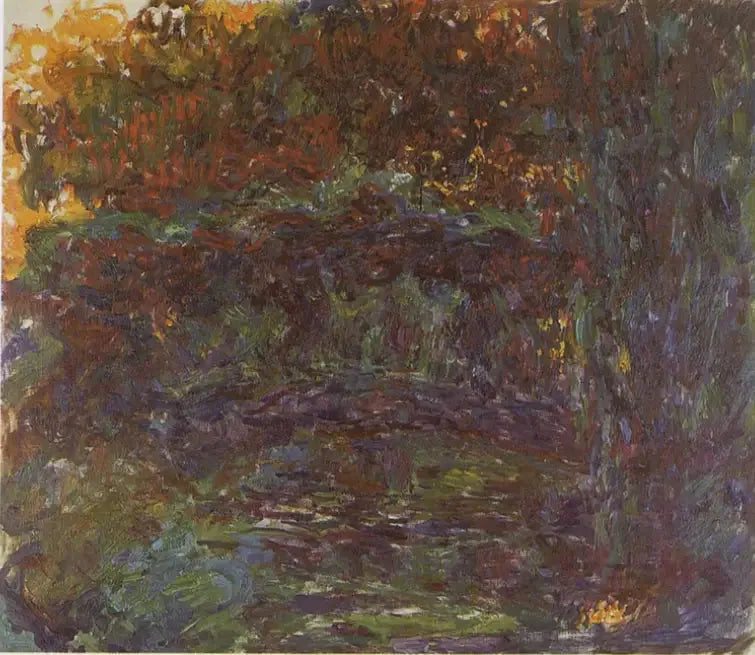 Japon Köprüsü - Claude Monet