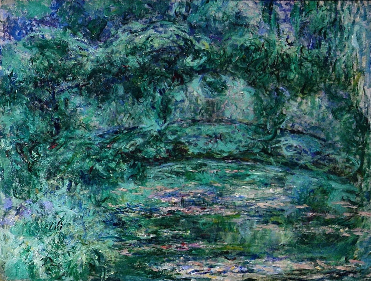 Reproduction du tableau « Le pont japonais - Claude Monet » par Alpha Reproduction en peinture à l’huile
