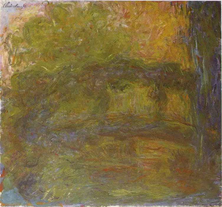 Japon Köprüsü - Claude Monet