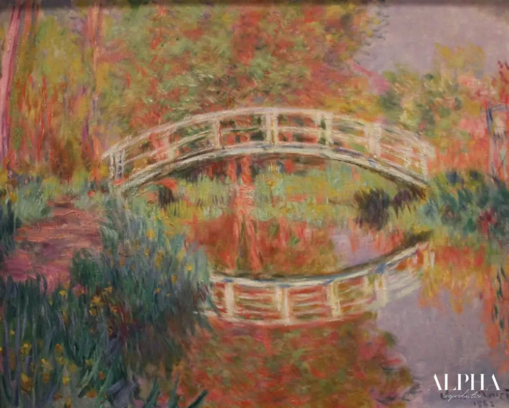 Le Pont japonais - Claude Monet - Reproductions de tableaux et peintures haut de gamme