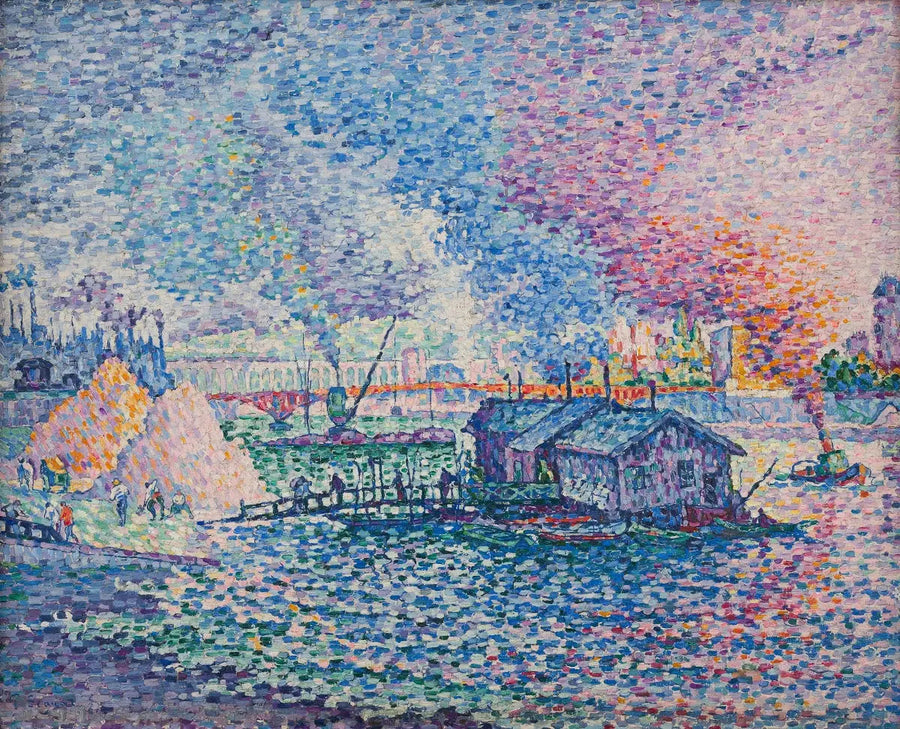 Mirabeau Köprüsü - Paul Signac