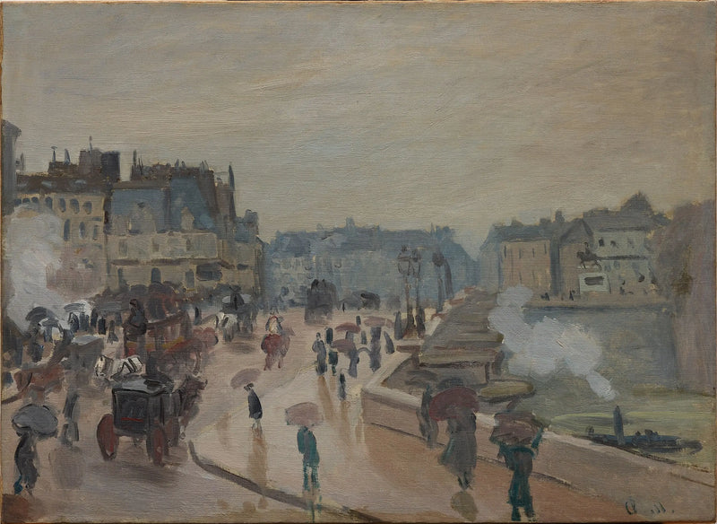 Le Pont Neuf - Claude Monet