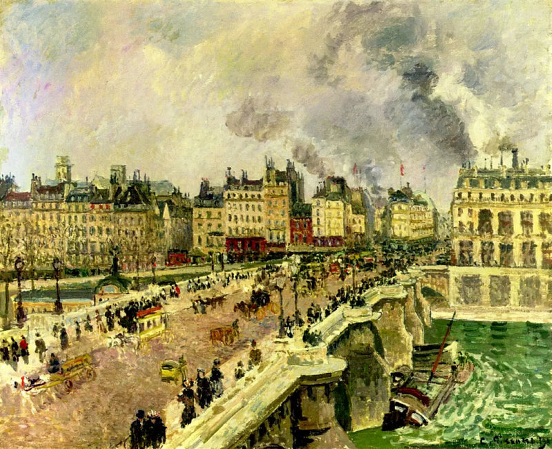 Pont-Neuf, Bonne Mère enkazı - Camille Pissarro