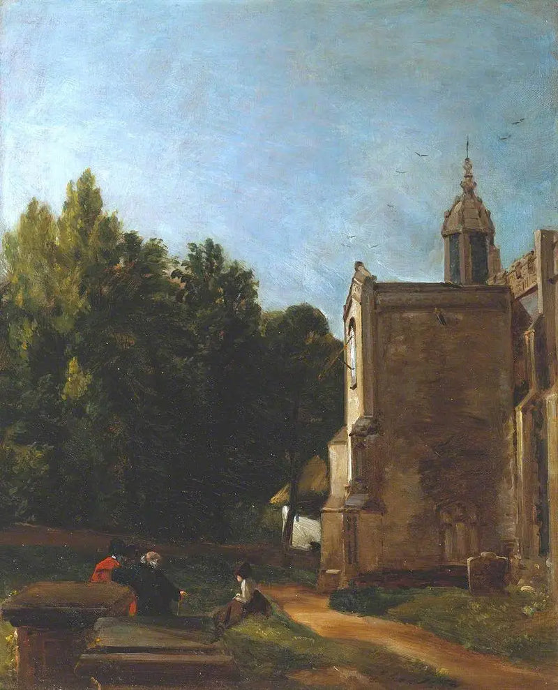 Kilise Kapısı, Doğu Bergholt - John Constable