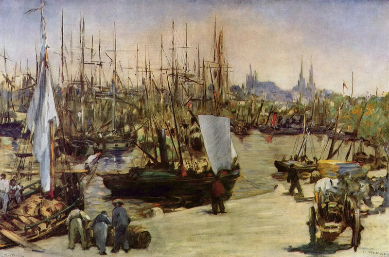 Bordeaux Limanı - Édouard Manet
