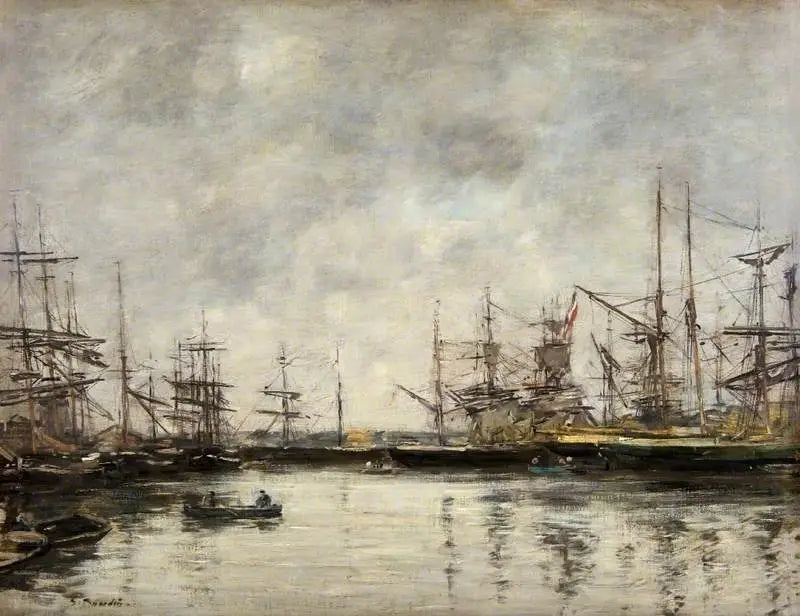 Deauville Limanı - Eugène Boudin
