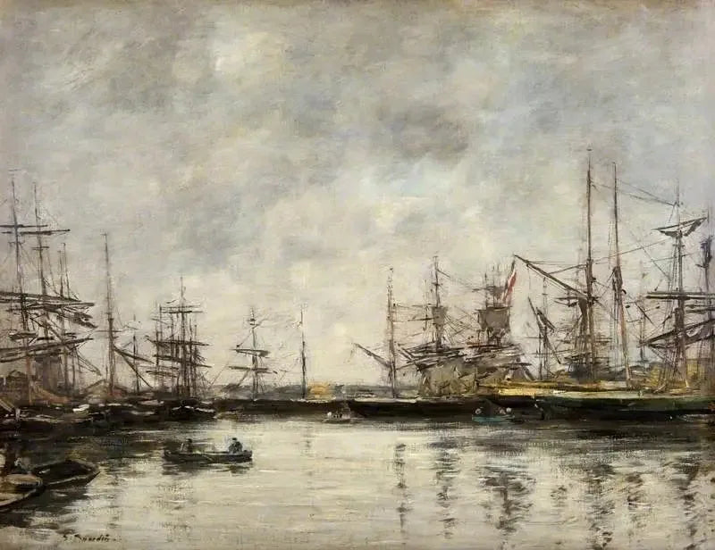 Deauville Limanı - Eugène Boudin