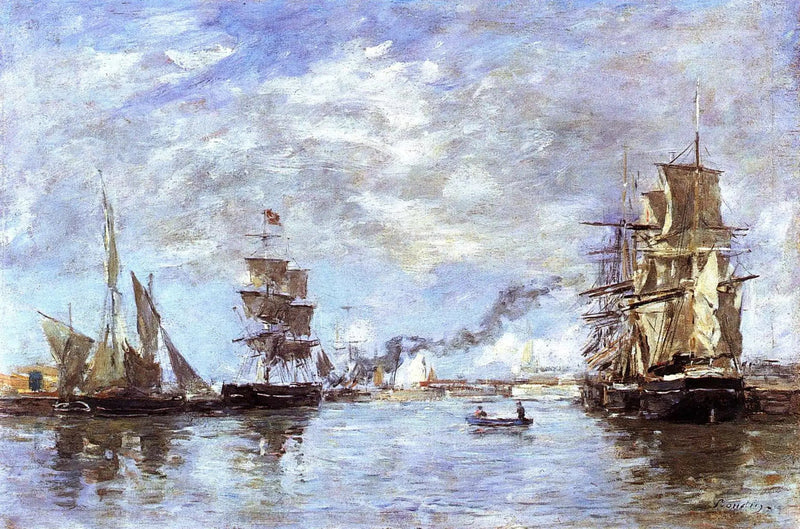 Deauville Limanı - Eugène Boudin